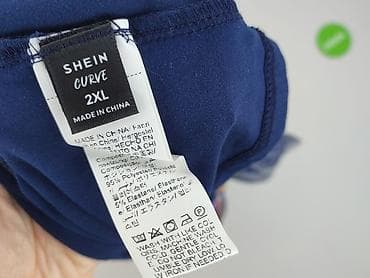 niebieska bluzki: Shein Curve, Bluzka damska, rozmiar 2XL — 5