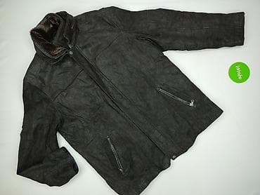 samolot: Angelo Litrico, Męska kurtka skórzana, rozmiar 2XL — 2