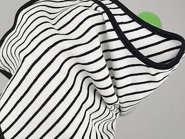 bluzki basic z dekoltem v: T-shirt damski, rozmiar S — 5