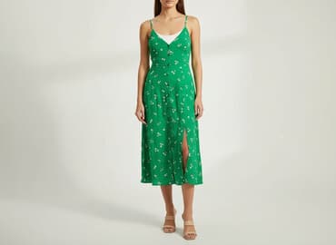 sukienki rozkloszowane midi na wesele: Warehouse, Sukienka damska, rozmiar M — 6