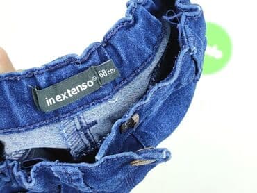 spodnie lenary lata 90: Spodnie jeansowe, Inextenso, 3-6 miesięcy, stan - Idealny — 5