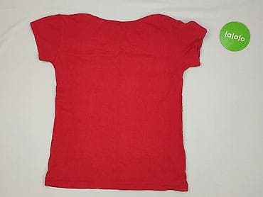 bluza czerwona: T-shirt damski, rozmiar S — 3