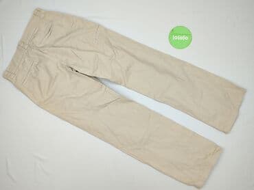 zara spodnie beżowe z wysokim stanem: Zara, Material trousers for women, size 2XS — 3