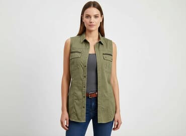 koszulka z zetorem: River Island, Koszula damska, S — 7