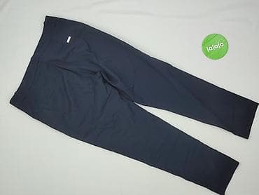 material trousers: Spodnie materiałowe damskie, rozmiar L — 3