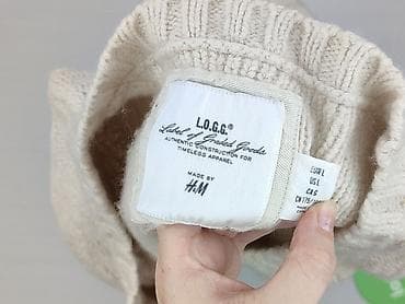 sweter welna: H&M L.O.G.G., Sweter damski, rozmiar L — 5