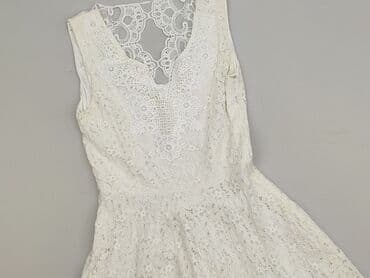 sukienka midi na wesele koronka: Sukienka damska, rozmiar S — 1