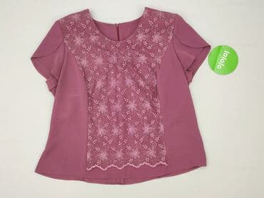 eleganckie bluzki damskie 4648: Bluzka damska, rozmiar 3XL — 2