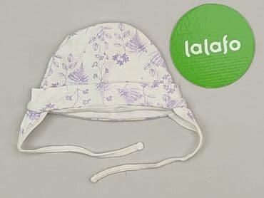 lniany kombinezon hm: Cap, 1-3 months, condition - Good — 3