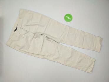 legginsy damskie plus size: Material trousers for women, size 5XL (EU 50) — 2