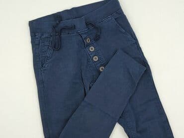 Material trousers for women, size S