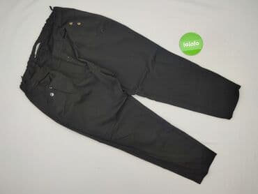 spodnie dres: Spodnie materiałowe damskie, rozmiar 2XL — 2