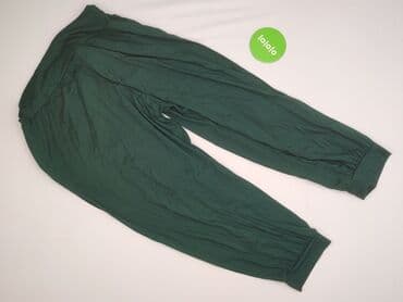 zielone joggery damskie croop: Legginsy Eleganckie damskie, rozmiar S — 3