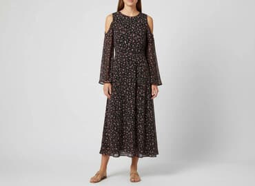 sukienka maxi z rozcięciem na wesele: CKH Clockhouse, Sukienka damska, rozmiar L — 1