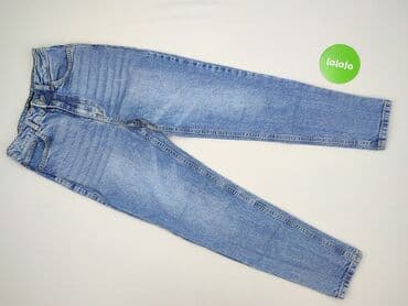 dżinsy z łańcuchem: Denim, Jeansy damskie, rozmiar XS — 3