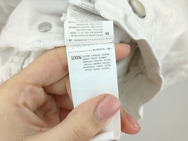 białe krótkie spodenki jeansowe: Szorty damskie, rozmiar XS — 6
