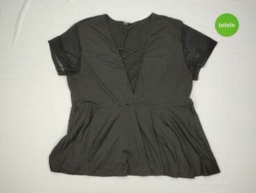 prześwitujące bluzki: Shein Curve, Bluzka damska, 3XL — 2