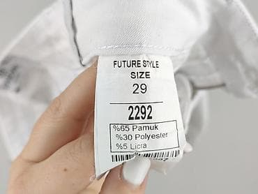 grey denim jeans: Jeansy damskie, rozmiar M — 5