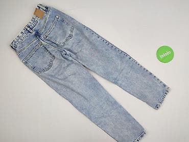 modne jeansy cropped: Sinsay, Jeansy damskie, rozmiar XS — 3