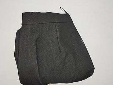 clothes silver: Material trousers for women, size 2XL — 5