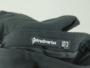 stradivarius woskowane spodnie z wysokim stanem: Stradivarius, Material trousers for women, M — 5