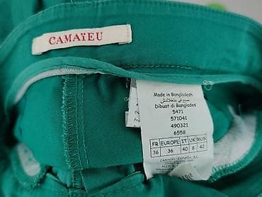 praca w camaieu: Camaïeu, Spodnie materiałowe damskie, rozmiar S — 4