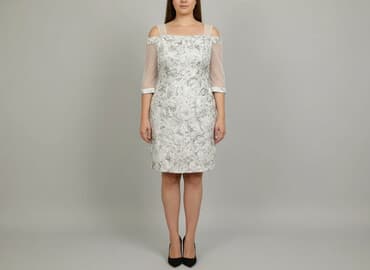 elegancka sukienki z odkrytymi ramionami: Exell, Sukienka damska, rozmiar XL — 1