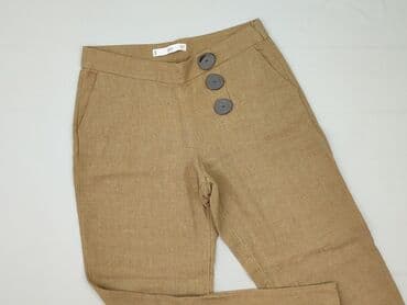 bluzki w paski mango: Mango, Material trousers for women, size M (EU 38) — 1