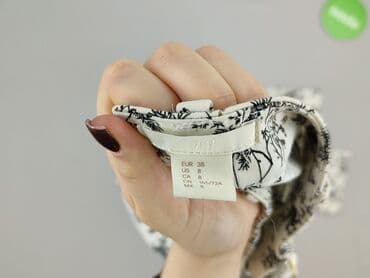 hm spodnie zimowe: H&M, Spodnie materiałowe damskie, rozmiar M — 4