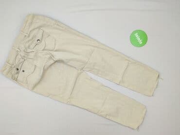 beżowe buty na koturnie ccc: Tu, Spodnie materiałowe damskie, rozmiar L — 3