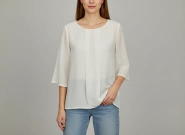 eleganckie bluzki andżela: Bluzka damska, rozmiar S — 6