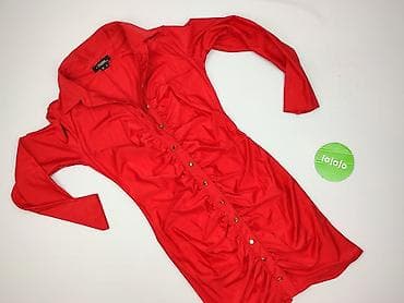 czerwone koszule: Sukienka damska, rozmiar M — 2