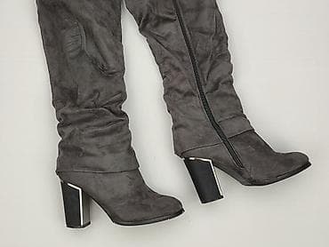 Women: High boots for women, size 37 — 1