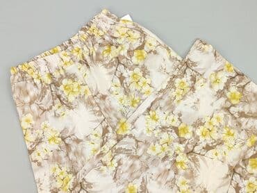 krótkie spodenki z szerokimi nogawkami: Spodnie materiałowe damskie, rozmiar S — 1