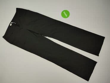 orsay spodnie woskowane czarne: Orsay, Spodnie materiałowe damskie, rozmiar L — 2