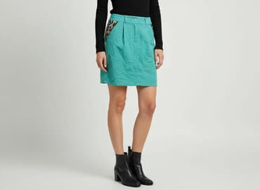 plisowane spódnice w cętki: Spódnica damska, rozmiar S — 1