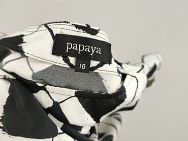 koszula z bufiastymi rękawami sinsay: Papaya, Women's blouse, M — 4