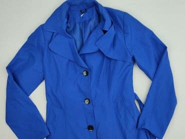 płaszcz jeansowy ochnik: Płaszcz damski, rozmiar L — 4