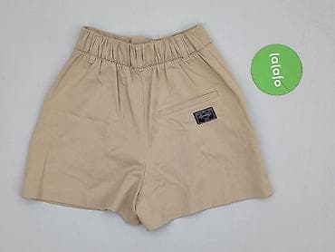 bezowe: Bershka, Szorty damskie, rozmiar XS — 3