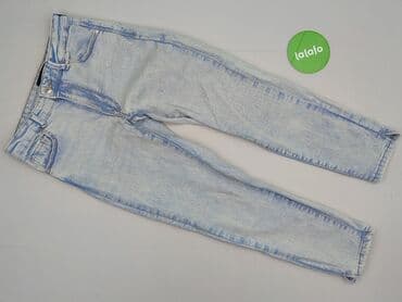 limonkowy sweter reserved: Jeansy damskie, M — 2