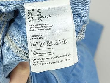 hm second hand: H&M, Jeansy damskie, rozmiar 2XS — 5