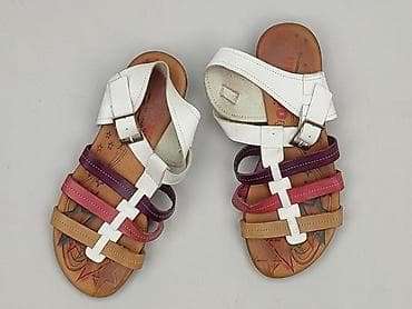 biale klapki hermes: Sandały damskie, rozmiar 35 — 1