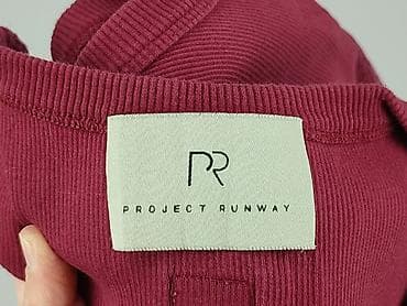 czarne dresy: T-shirt damski, rozmiar S — 5