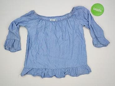 niebieska bluza: Sinsay, Bluzka damska, rozmiar M — 2