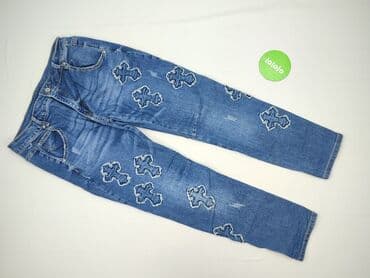 jeansy plus size wysoki stan: Jeansy damskie, rozmiar M — 2