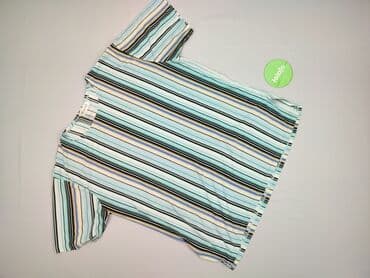 bluzki w paski z serduszkiem: Bluzka damska, rozmiar 4XL — 2