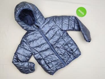 beżowa kurtka z kapturem: Kurtka puchowa Little kids, 9 lat, Tkaniny syntetyczne, stan - Bardzo dobry — 2