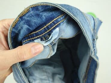 spódniczka dżinsowe z wysokim stanem: Spódnica damska, rozmiar S — 4