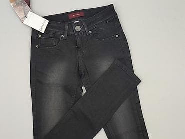 lonky jeans: Bershka, Jeansy damskie, rozmiar 2XS — 1