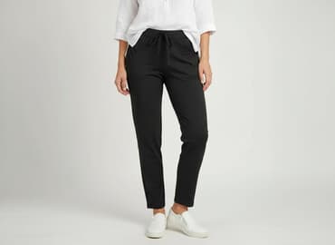 spodnie jogger damskie allegro: Spodnie materiałowe damskie, rozmiar S — 1